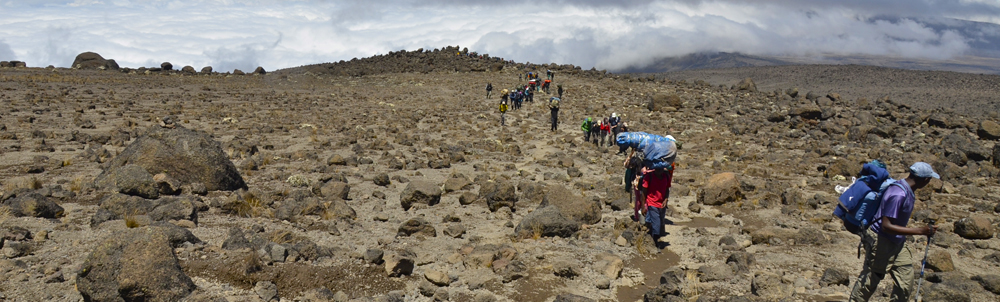 Kilimanjaro climbers